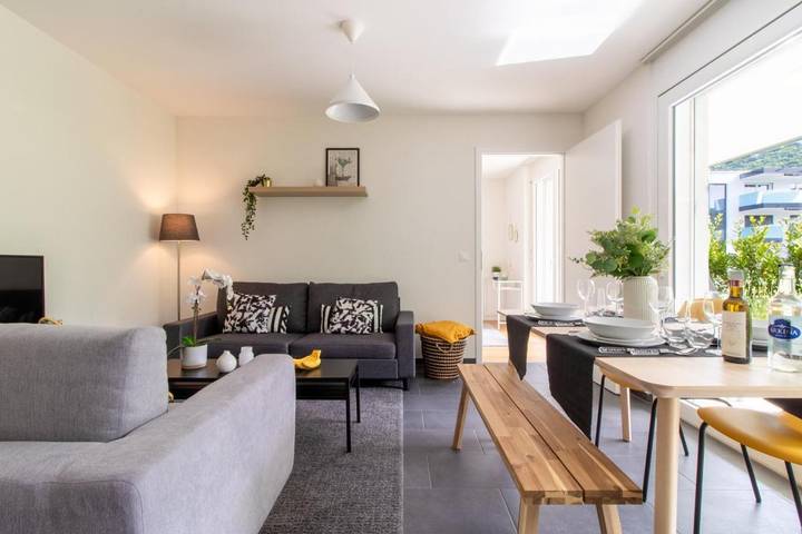 Appartement de vacances pour 3 personnes, avec terrasse