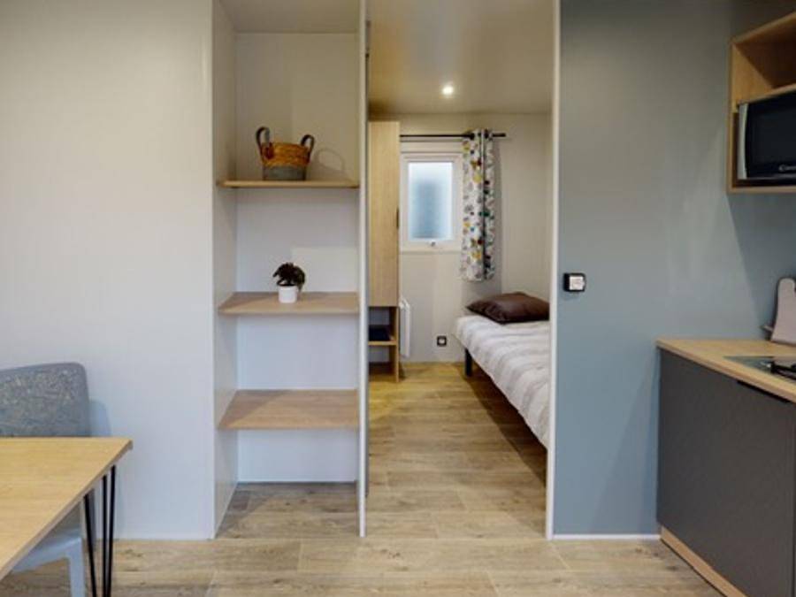 Camping du lac Pouzauges - Studio 2 personnes - Studio Duo - 1 chambre + Tv in Le Boupère, Fontenay-le-Comte