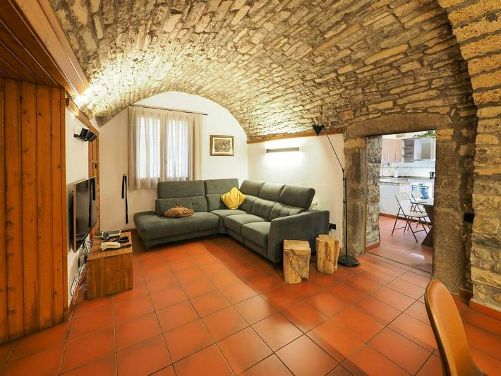Gemütliches Steinhaus in den aragonesischen Pyrenäen in Boltaña, Aragonesische Pyrenäen