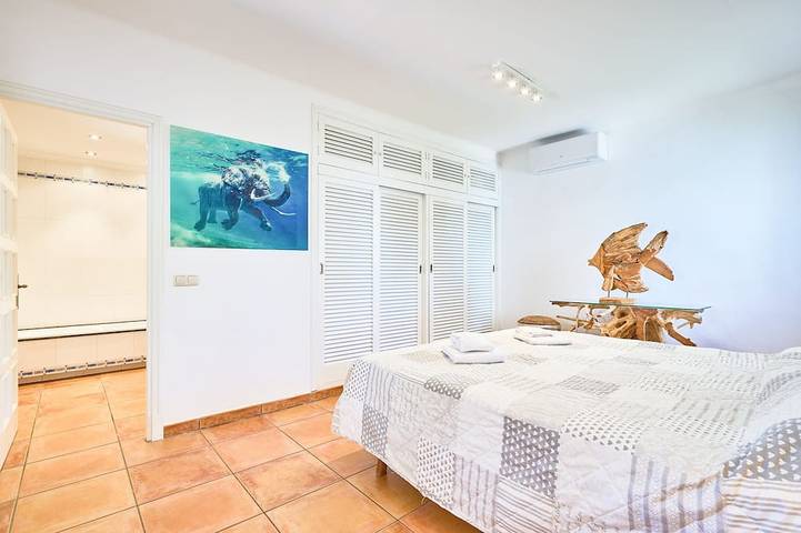 Ibizenkische Villa mit privatem Pool in der Nähe des Yachthafens in Cala d'Or, Santanyí