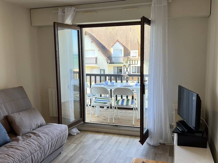 Ferienwohnung für 4 Personen, mit Balkon in Cabourg