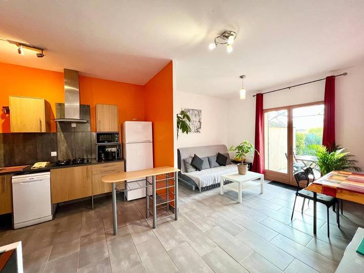 Maison de vacances pour 4 personnes, avec jardin et vue