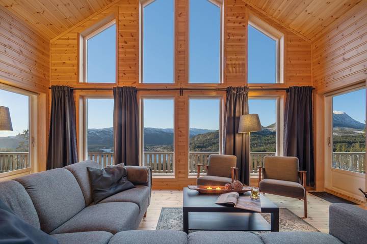 Villa für 8 Personen, mit Terrasse und Sauna sowie Garten in Norwegen - 4