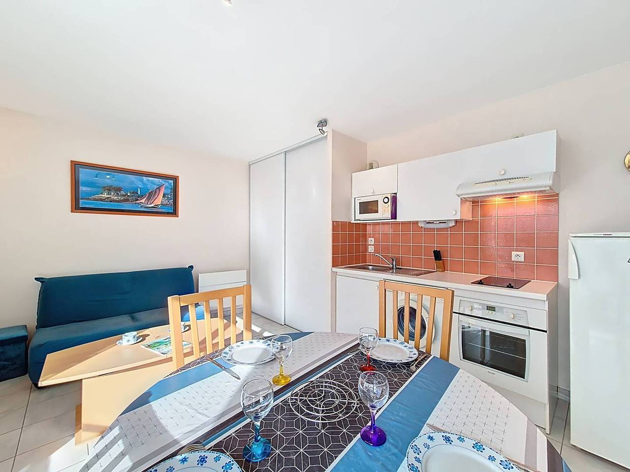 Appartement entier, Étel - Appartement 3 pièces avec Wifi et parking à proximité du port in Étel, Côte des Mégalithes