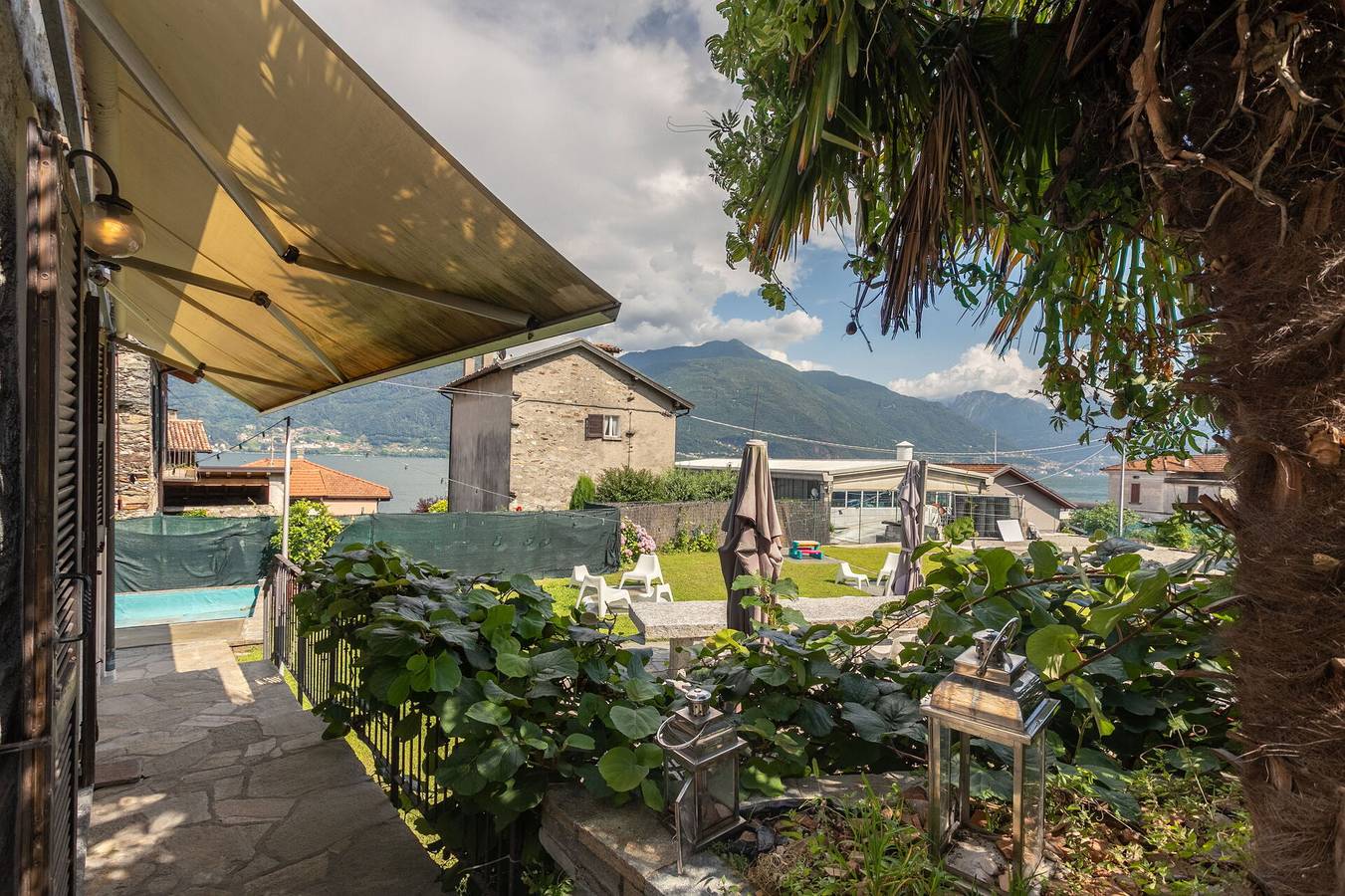 Ferienhaus für 4 Personen mit Seeblick in Calozzo, Pianello del Lario