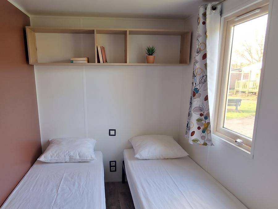 Camping Les Petits Ecureuils - Mobilhome 4 personnes - Clim - Tv in Biscarrosse (bourg), Biscarrosse