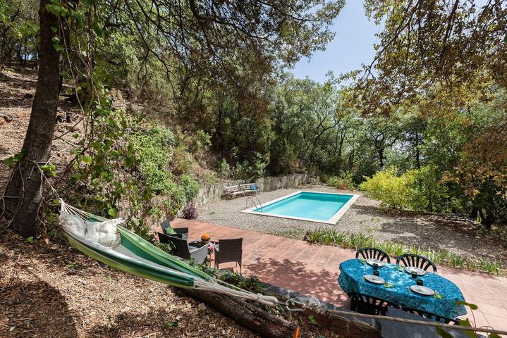 Casa vacanze 'Casa en el Montseny' con piscina privata, vista montagna e giardino in Sant Pere de Vilamajor, Barcellona entroterra
