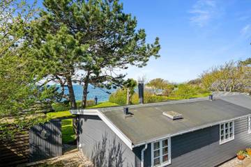 Ferienhaus mit Meerblick für 5 Personen, mit Terrasse auf Seeland