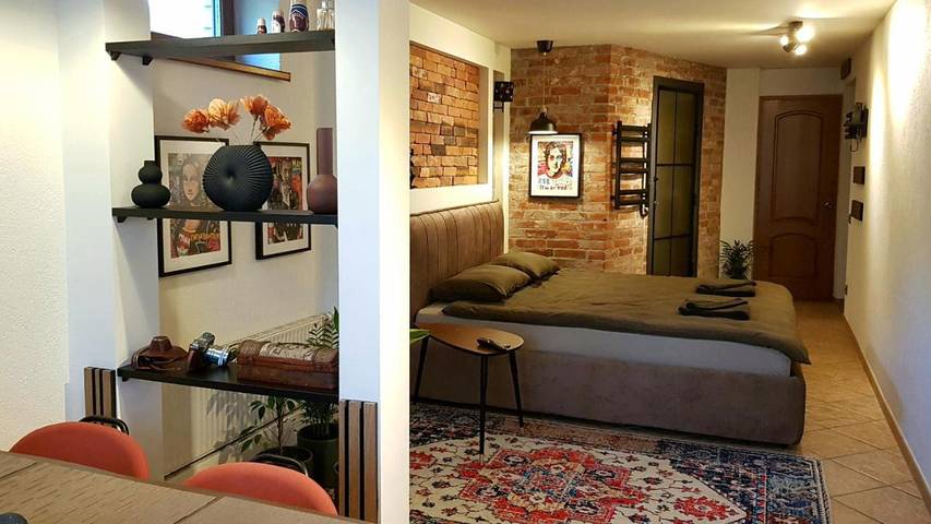 Ferienwohnung für 2 Personen, mit Garten und Ausblick sowie Sauna in Lettland