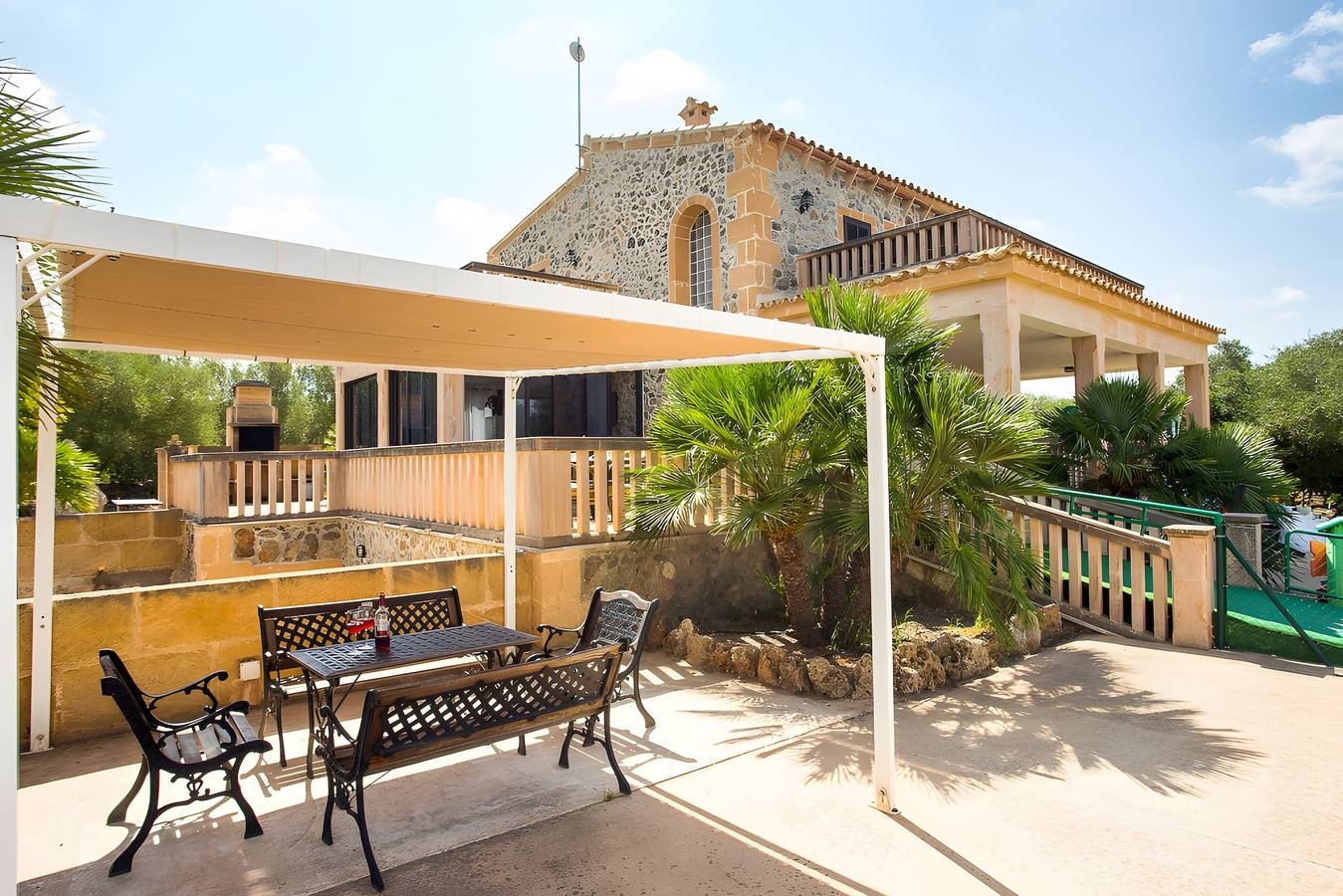 Landhaus 'Sa Pedrera' mit Bergblick, Wlan und Klimaanlage in Muro, Mallorca Norden