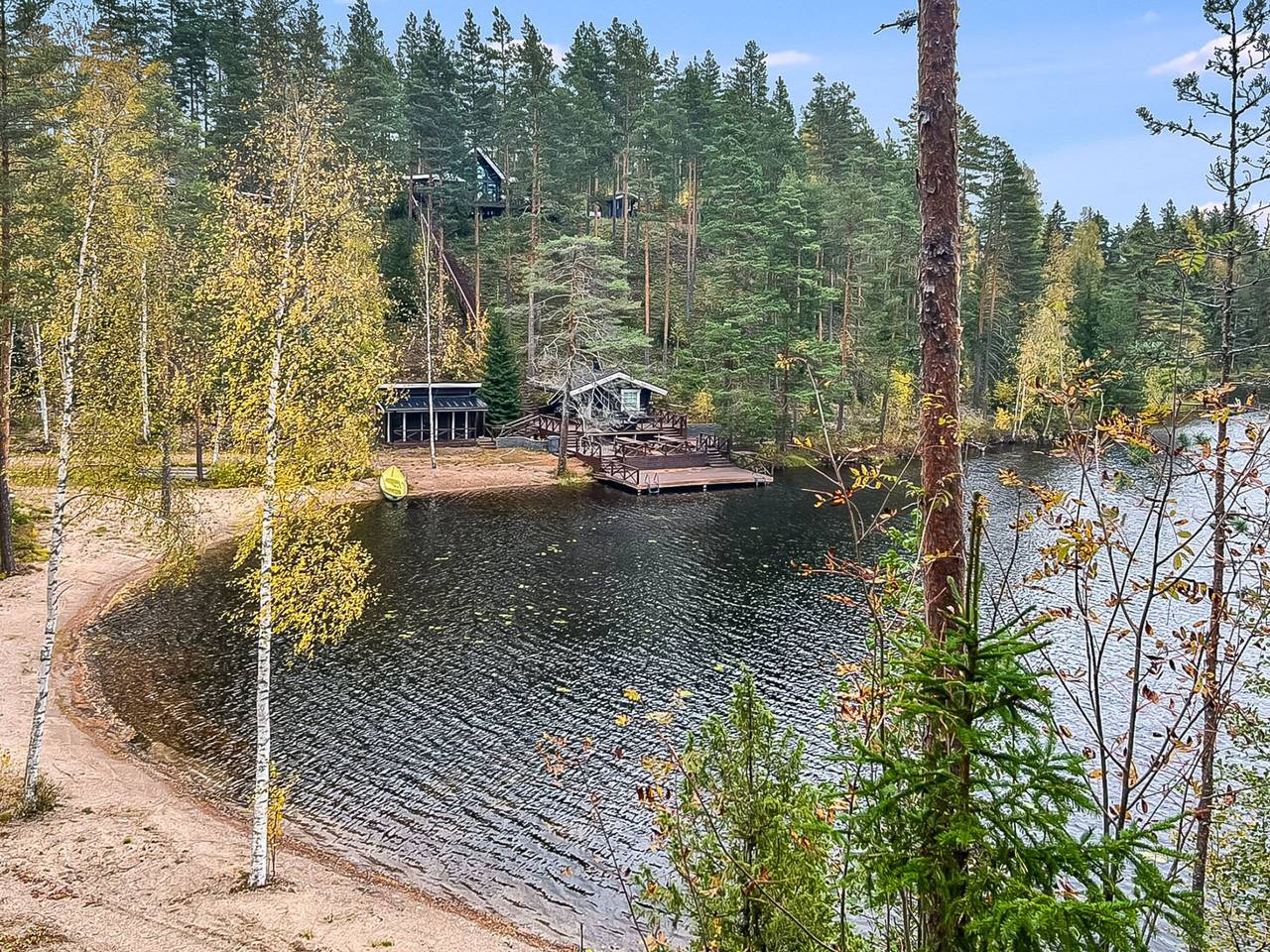 Villa loisto in Nastola, Päijät-Häme