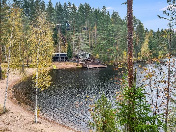 Villa loisto in Nastola, Päijät-Häme