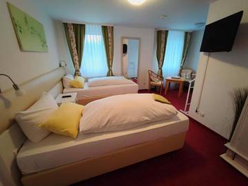 Maison d’hôte pour 2 personnes, avec jardin ainsi que vue et terrasse, animaux acceptés à Forbach