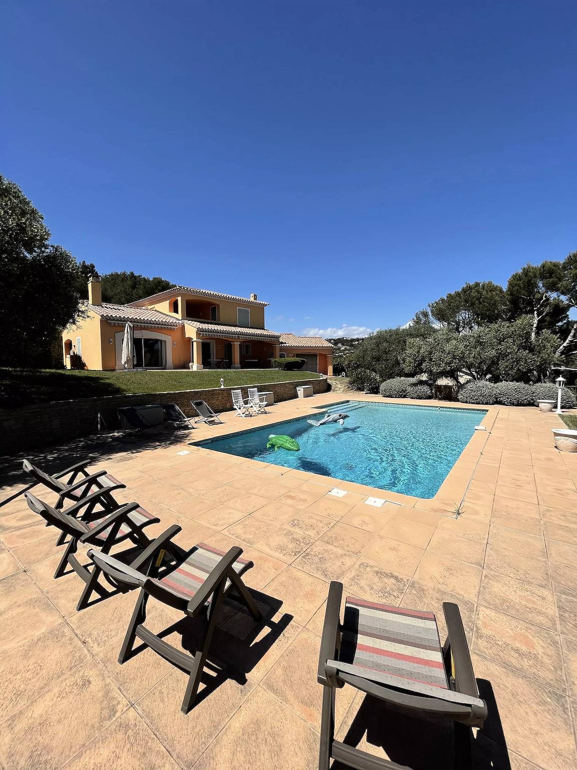 Klimatisierte Villa mit Pool 5 Zimmer 8 Personen - Komfort in Ollioules, Toulon Region