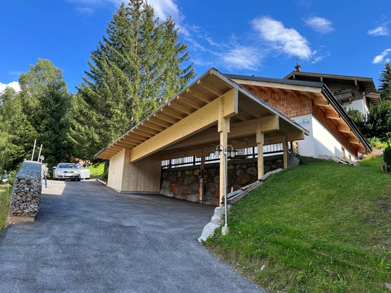Ganze Wohnung, Chalet in Dienten mit Bergblick in Dienten am Hochkönig, Pinzgau