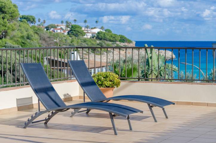 Appartement de vacances pour 6 personnes, avec Terrasse à Cala Romantica