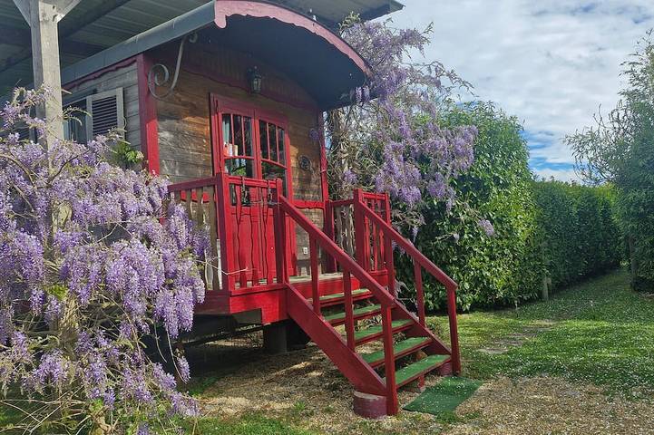 Maison de vacances pour 4 personnes, avec Jardin et Piscine à Fatouville-Grestain