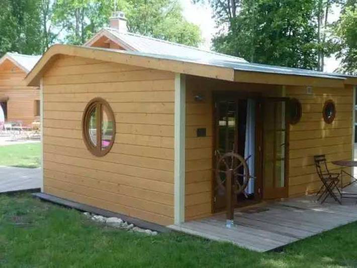 Chalet pour 6 personnes, avec sauna dans l' Aube