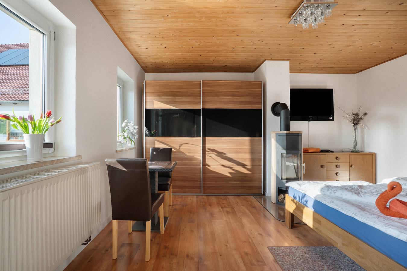 Zimmer 'Gästezimmer 3' mit gemeinsamer Terrasse, gemeinsamem Garten und Wi-Fi in Klipphausen, Meißen Region