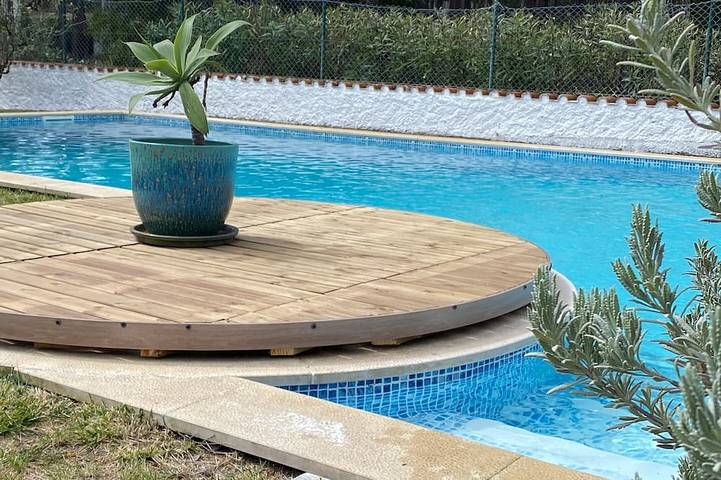 Ferienhaus für 10 Personen, mit Balkon und Garten