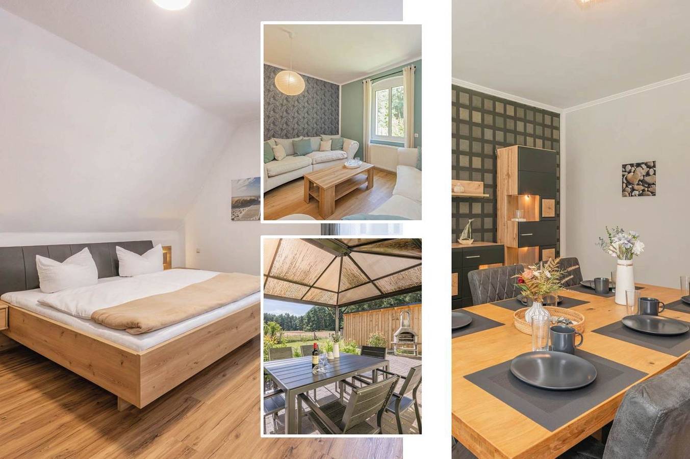 Freistehendes Ferienhaus mit großem Garten – Natur pur und viel Komfort in Garz, Uznam