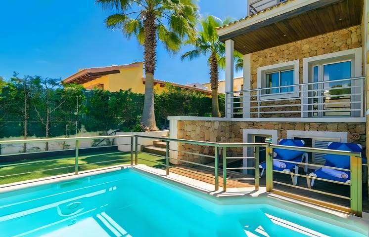 Apartamento para 4 personas, con Balcón y Jardín en Son Serra de Marina