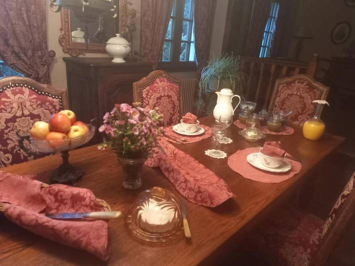 Chambre d’hôte pour 4 personnes, avec vue et jardin dans la Meuse - 3