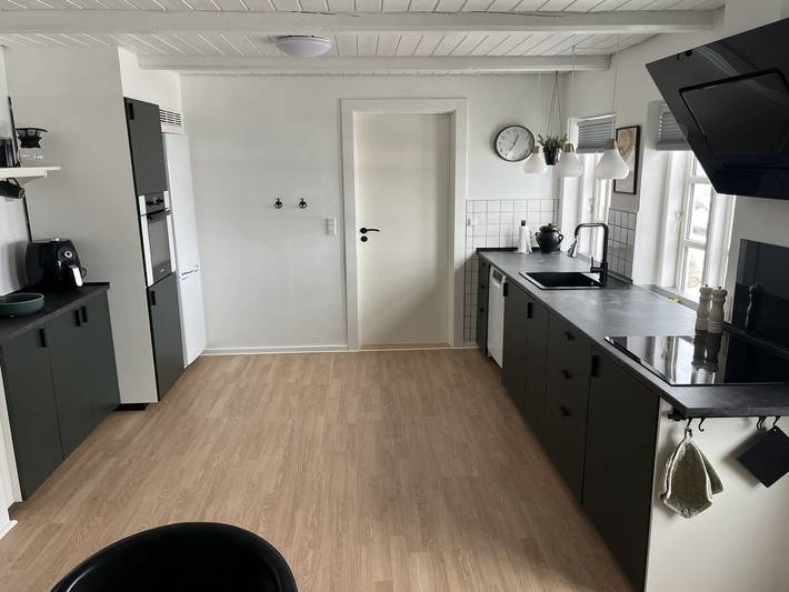 Ferieudlejning for 6 personer, med terrasse på Langeland