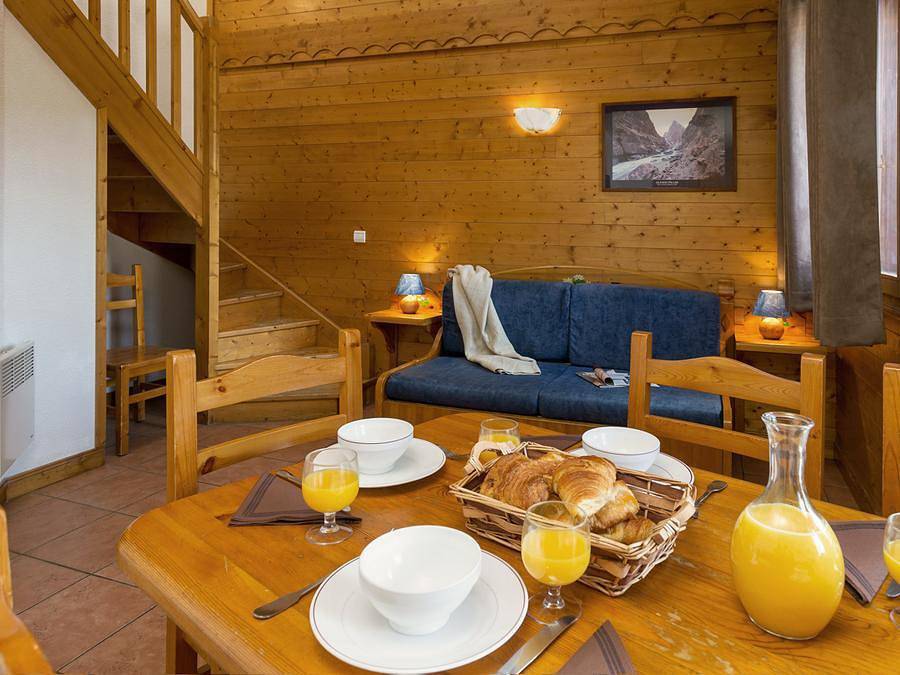 Madame Vacances - Résidence Les Lodges des Alpages - Appartement 8 personnes - Pmr - Possibilité d'une salle de douche et Wc en plus in La Plagne, La Plagne-Tarentaise
