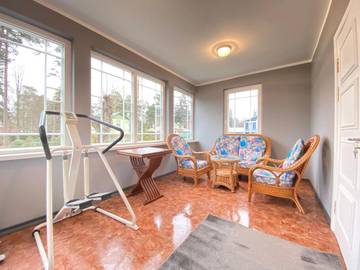 Ferienhaus für 3 Personen, mit Garten und Ausblick sowie Terrasse in Jurmala