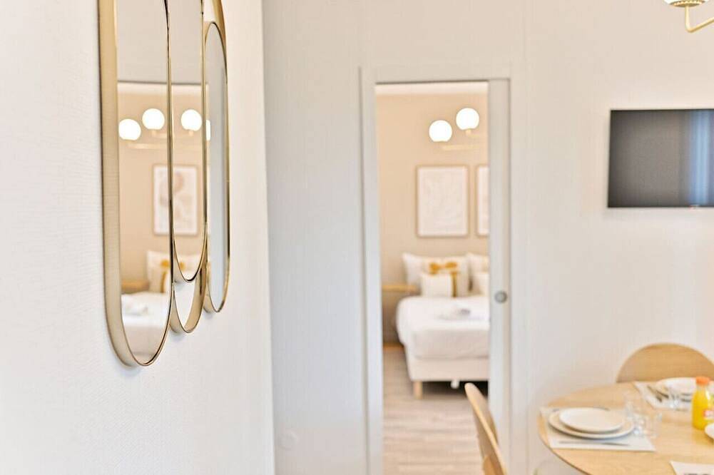 Ganze Wohnung, Bright, practical apartment near Paris in Asnières-sur-Seine, Hauts-de-Seine