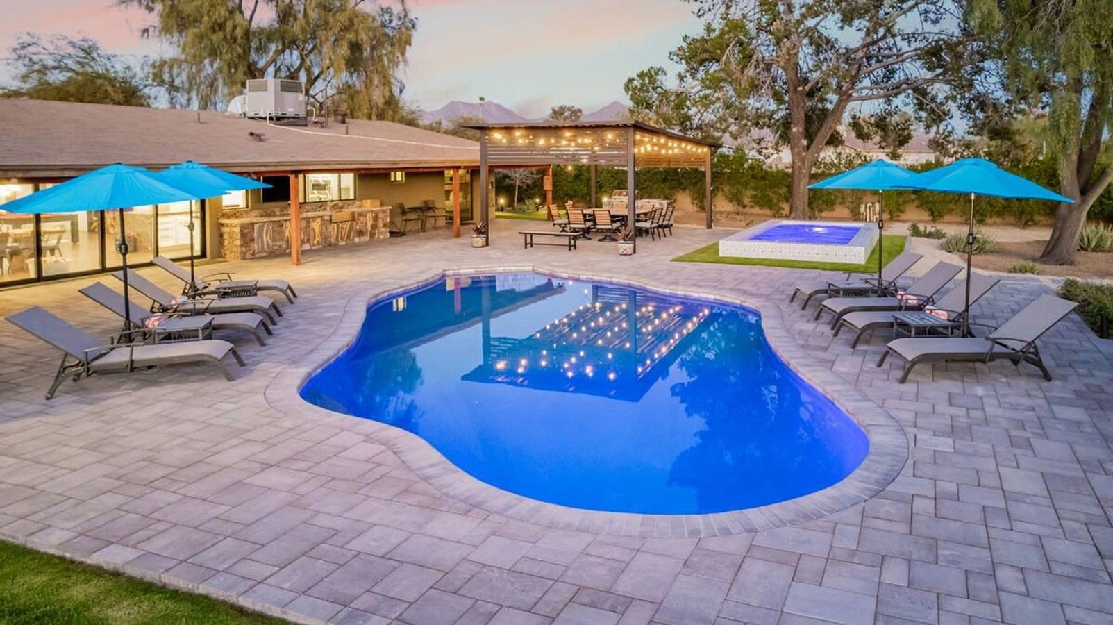 Scottsdale s Largest Hot Tub Davenport Ranch Estate in Scottsdale, Maricopa County