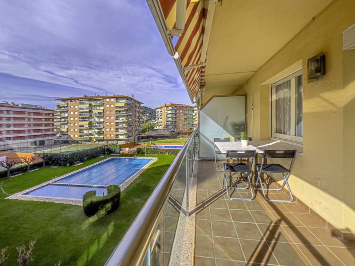 Ferienwohnung für 4 Personen, mit Pool und Balkon, mit Haustier in Santa Susanna - 4