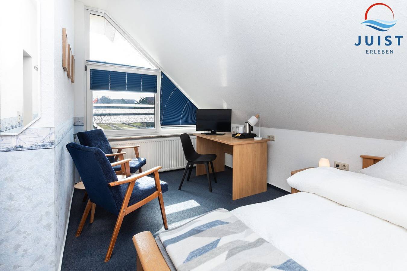 Entspannter Urlaub auf Juist: Gemütliches Zimmer nur 290 m vom Strand!