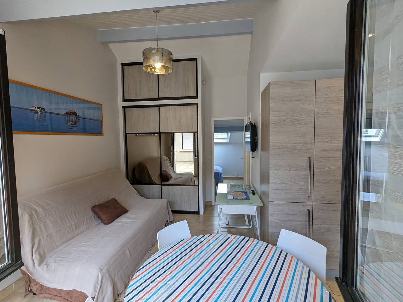 Appartement entier, Charmant T2 au Centre d'Arcachon avec Garage - À Proximité de la Plage et des Commerces in Arcachon, Région d'Arcachon