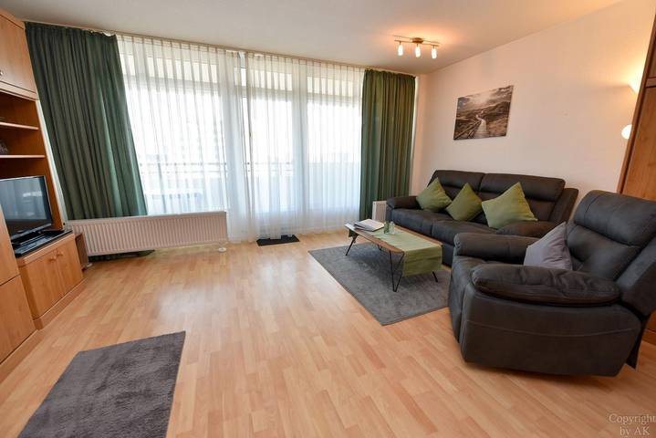 Vakantiewoning voor 3 personen, met balkon en sauna in Duhnen