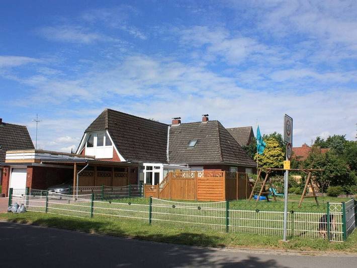 Ferienhaus für 7 Personen, mit Garten