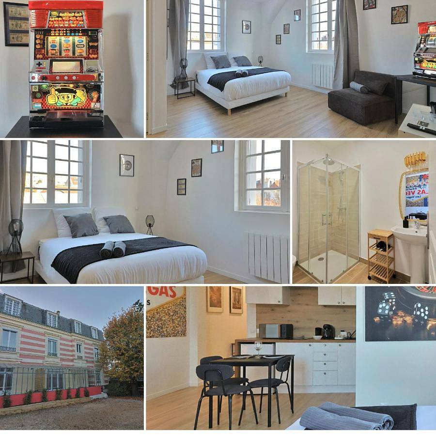 Appartement entier, Sc6 - Studio familial - Enghien gare - Lac & centre ville à pied in Enghien-les-Bains, Val-d'Oise