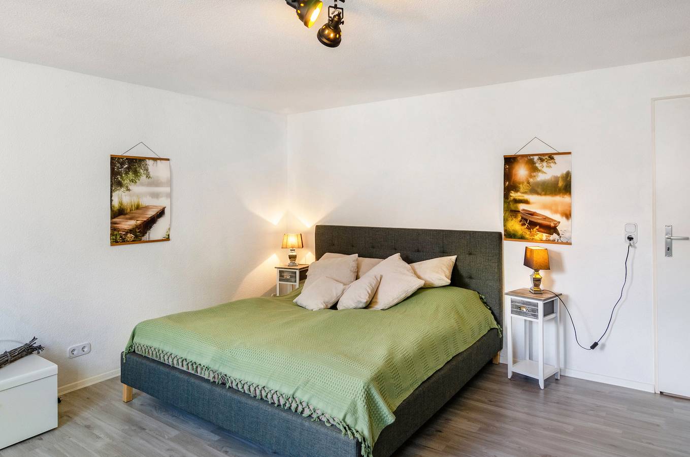 Ganze Wohnung, Ferienwohnung 'Am Vogler' mit Bergblick, Gemeinschaftsterrasse und Wi-Fi in Holenberg, Landkreis Holzminden