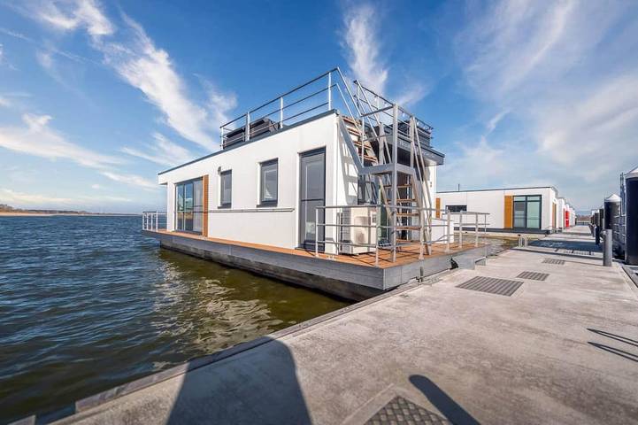 Hausboot für 4 Personen, mit Terrasse auf Fischland - Darß - Zingst