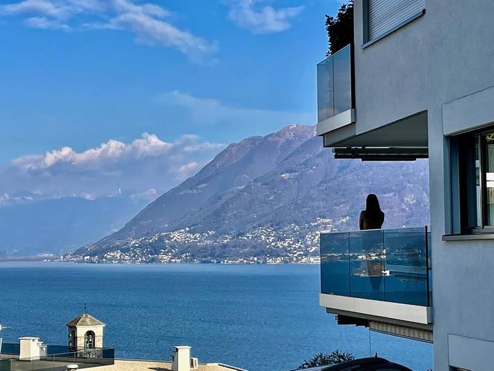 Ferienwohnung für 4 Personen, mit Balkon und Garten in Brissago - 2