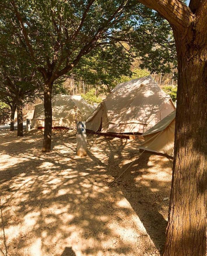 Camping für 4 Personen, mit Pool und Terrasse sowie Garten, kinderfreundlich in Andalusien - 3