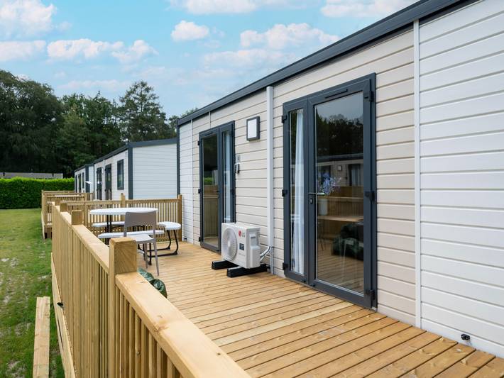 Chalet für 6 Personen, mit Terrasse, kinderfreundlich in Flandern