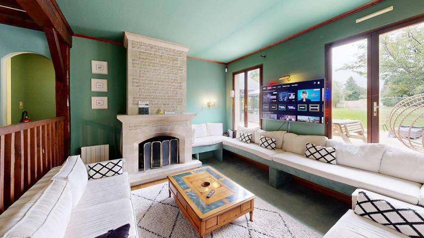 Location de vacances pour 15 personnes, avec sauna ainsi que jardin et jacuzzi, animaux acceptés à Hudimesnil - 3