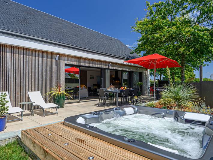 Maison de vacances pour 6 personnes, avec Terrasse et Jardin à Crach