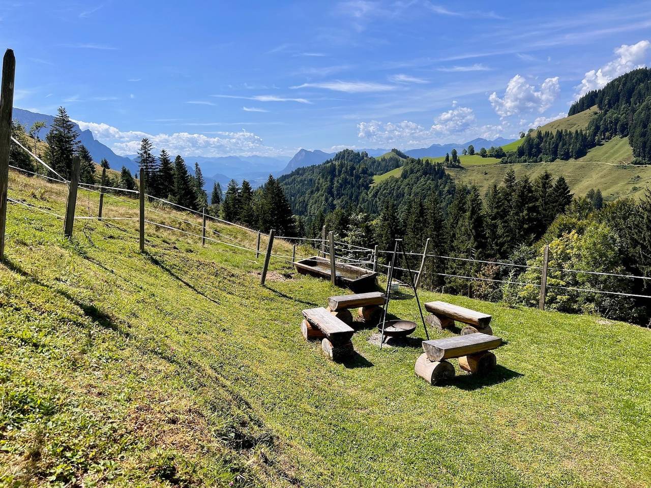 Aufinger Alm in Walchsee, Kaisergebirge