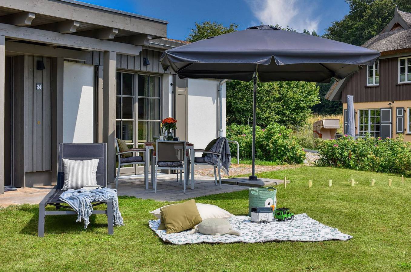 Neu gebaut, modern, exklusiv – das beschreibt das Feriendorf Klein Stresow in Klein Stresow, Putbus