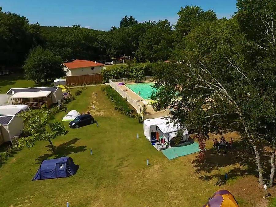 Camping Las Chancas - Mobilheim 6 personen - Vorhang Nirvana Trio von 2020, 3 Schlafzimmer in Sainte-Eulalie-en-Born, Côte d’Argent