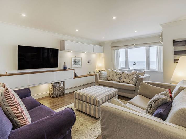 Apartamento entero, Apartamento de vacaciones para 4 personas con balcón in Bigbury-on-Sea, Bigbury