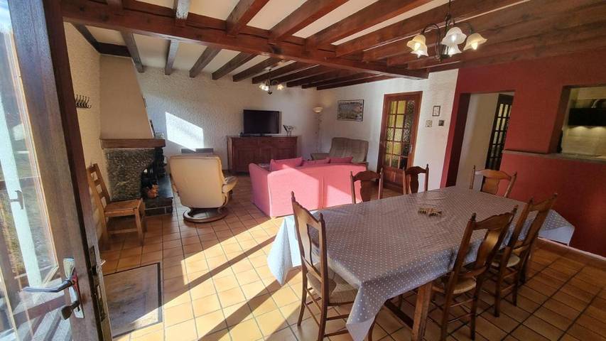 Gîte pour 7 personnes, avec balcon ainsi que jardin et vue à Vielle-Louron - 3